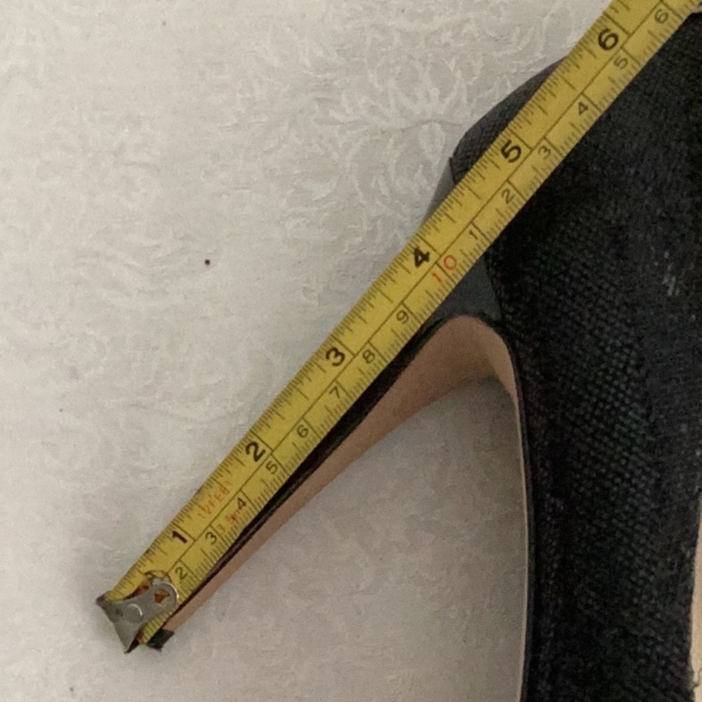 Michael Kors Black Open-Toe High Heel Pumps - Picture 8 of 9